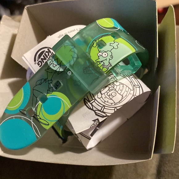 Vintage 2002 SIMPSONS KRUSTY CLOWN WATCH Burger King NEW - Picture 2 of 9